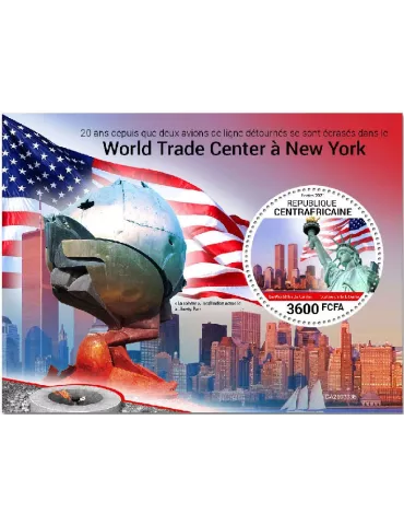 n° 1806 - Timbre CENTRAFRIQUE Blocs et feuillets