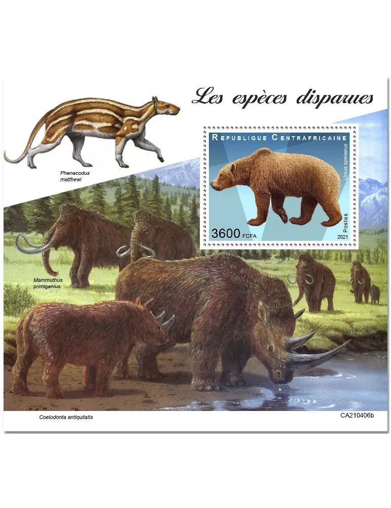 n° 1818 - Timbre CENTRAFRIQUE Blocs et feuillets