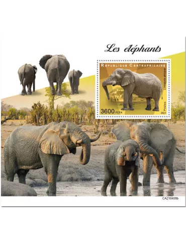 n° 1820 - Timbre CENTRAFRIQUE Blocs et feuillets