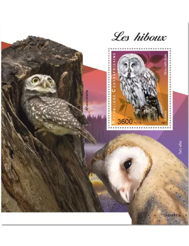 n° 1822 - Timbre CENTRAFRIQUE Blocs et feuillets