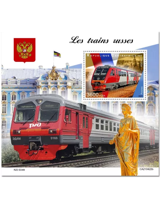 n° 1834 - Timbre CENTRAFRIQUE Blocs et feuillets