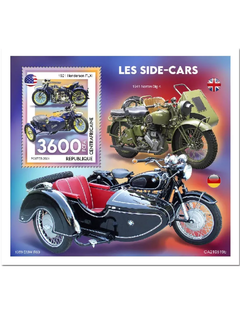 n° 1873 - Timbre CENTRAFRIQUE Blocs et feuillets