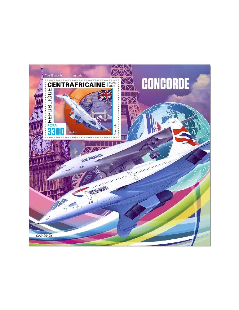 n° 1894 - Timbre CENTRAFRIQUE Blocs et feuillets