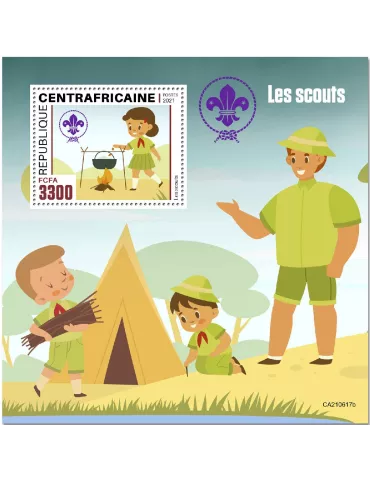 n° 1899 - Timbre CENTRAFRIQUE Blocs et feuillets