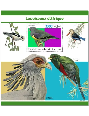 n° 1943 - Timbre CENTRAFRIQUE Blocs et feuillets