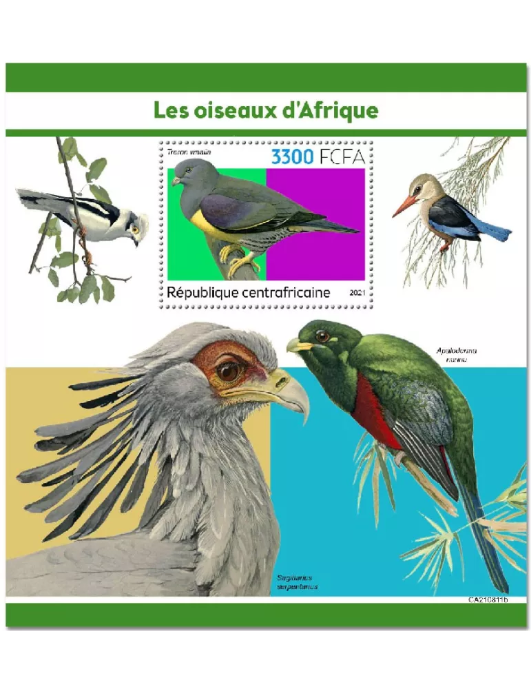 n° 1943 - Timbre CENTRAFRIQUE Blocs et feuillets