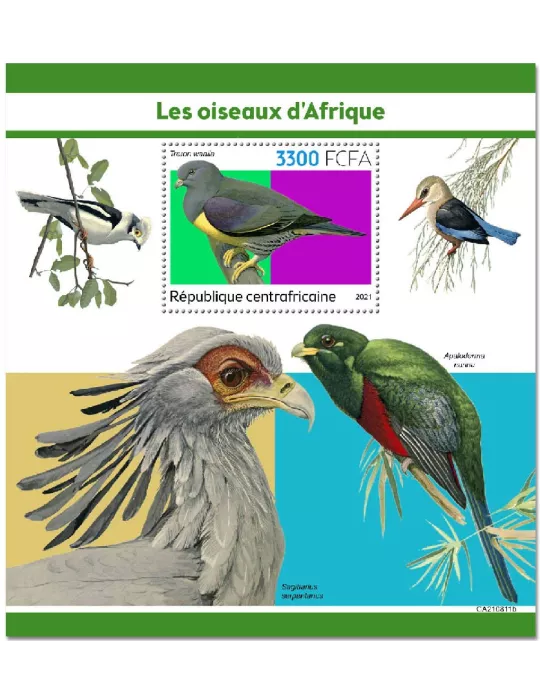 n° 1943 - Timbre CENTRAFRIQUE Blocs et feuillets