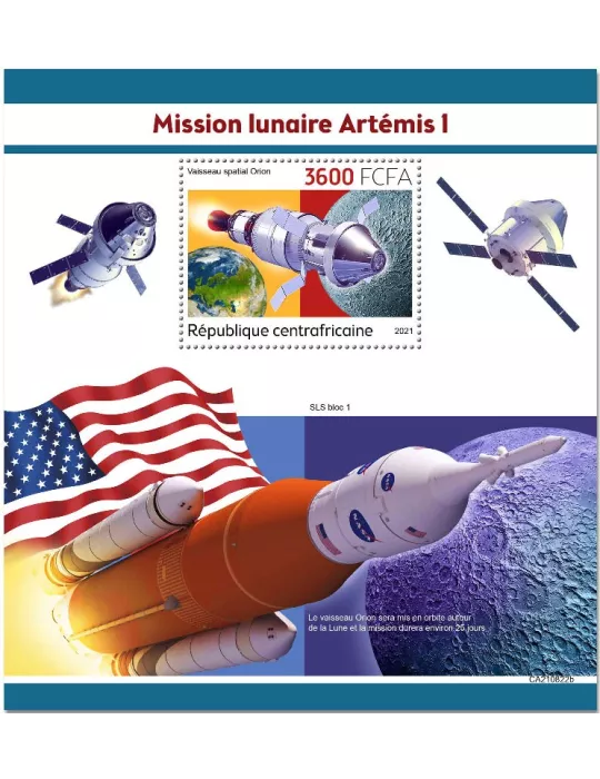 n° 1954 - Timbre CENTRAFRIQUE Blocs et feuillets