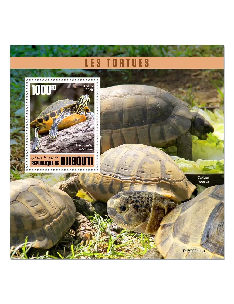 n° 625 - Timbre DJIBOUTI Blocs et feuillets