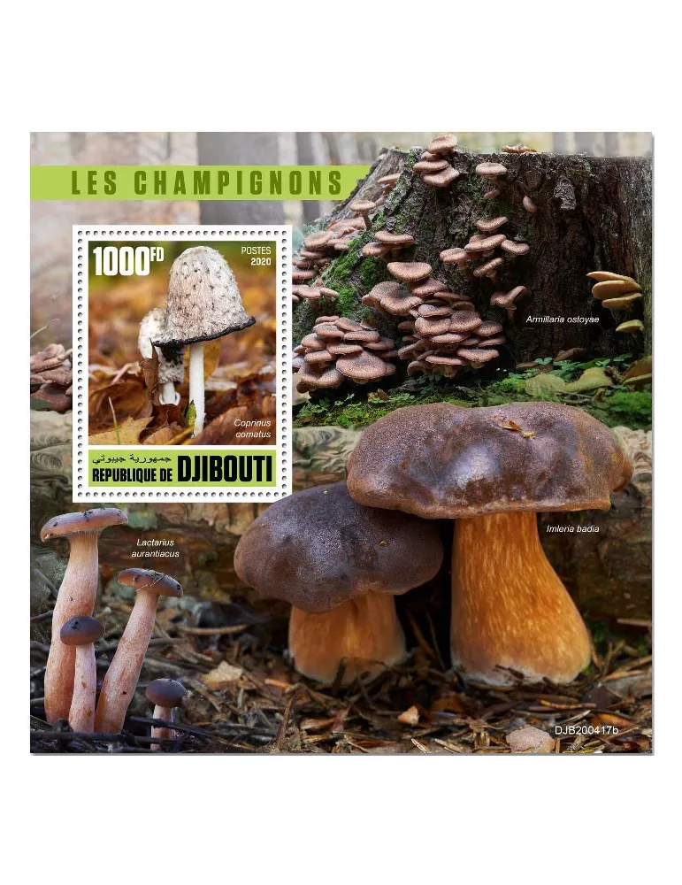 n° 631 - Timbre DJIBOUTI Blocs et feuillets