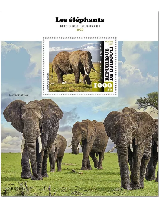 n° 638 - Timbre DJIBOUTI Blocs et feuillets