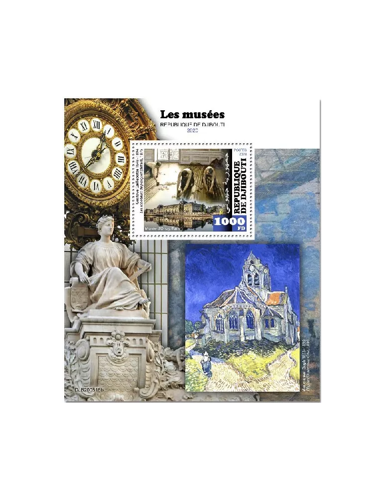 n° 648 - Timbre DJIBOUTI Blocs et feuillets