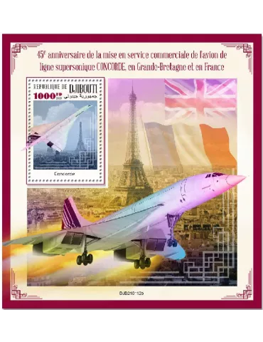 n° 661 - Timbre DJIBOUTI Blocs et feuillets