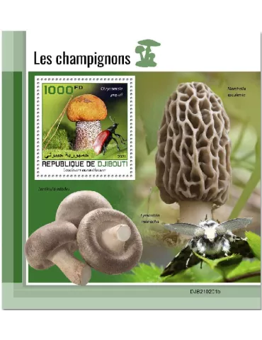 n° 671 - Timbre DJIBOUTI Blocs et feuillets