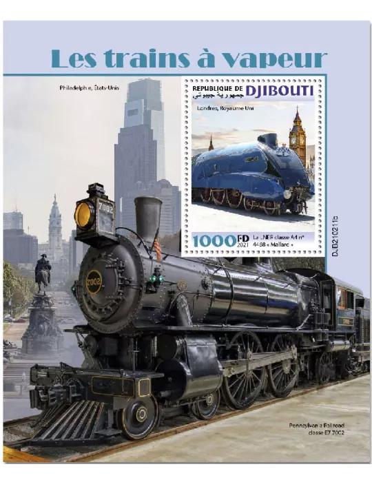 n° 681 - Timbre DJIBOUTI Blocs et feuillets