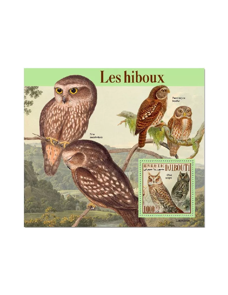 n° 698 - Timbre DJIBOUTI Blocs et feuillets