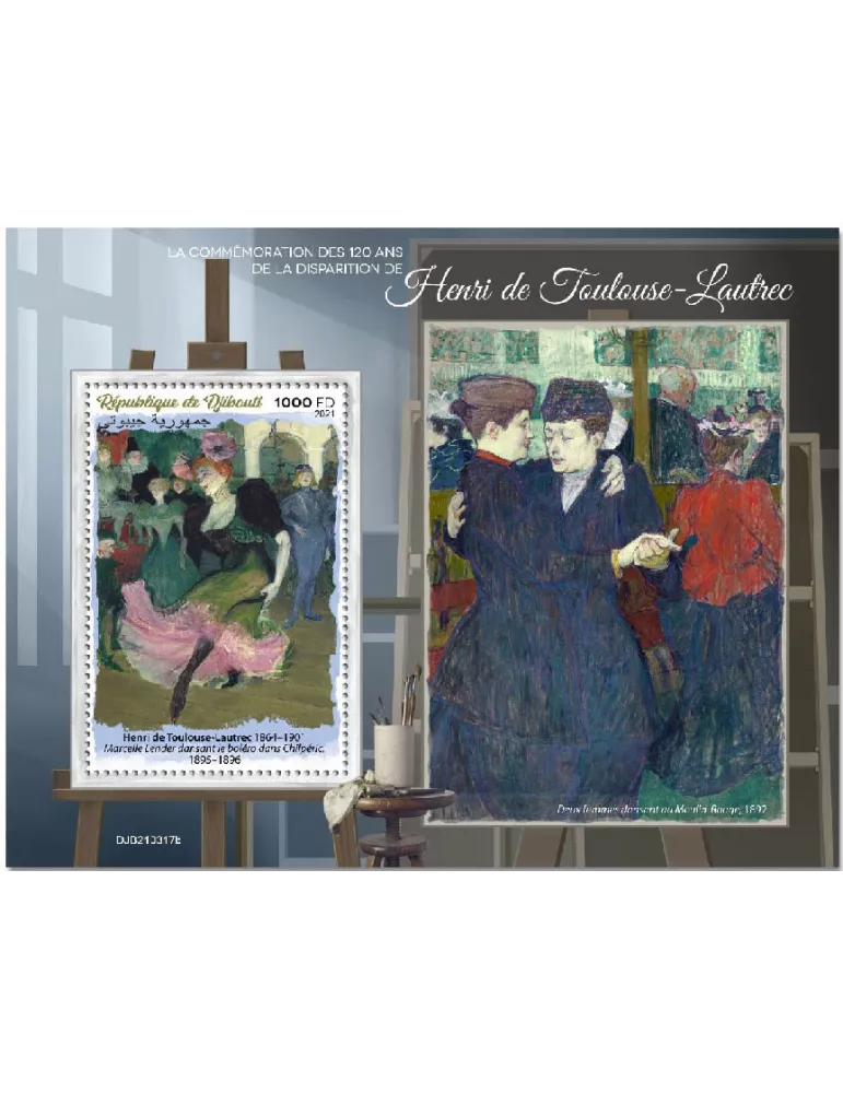 n° 706 - Timbre DJIBOUTI Blocs et feuillets