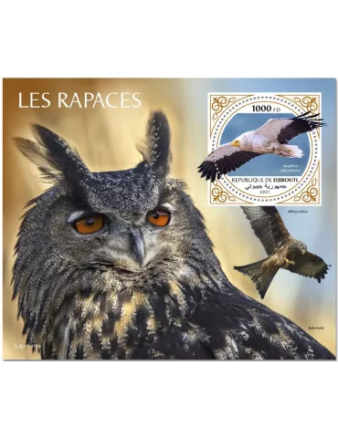 n° 719 - Timbre DJIBOUTI Blocs et feuillets