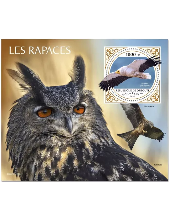 n° 719 - Timbre DJIBOUTI Blocs et feuillets