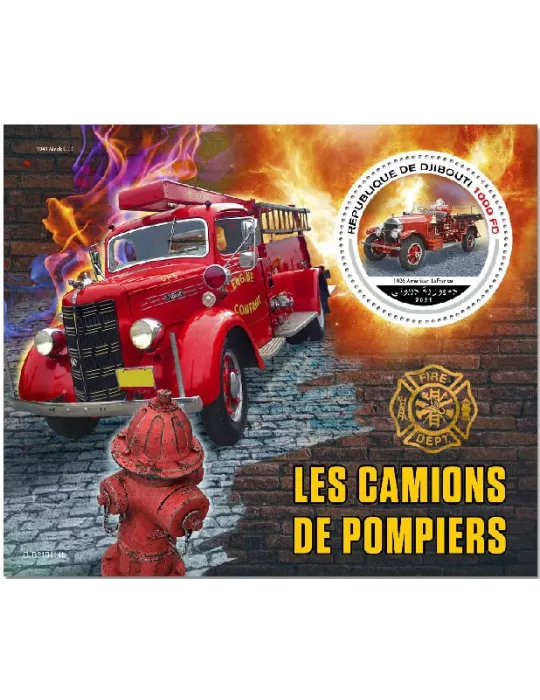 n° 723 - Timbre DJIBOUTI Blocs et feuillets