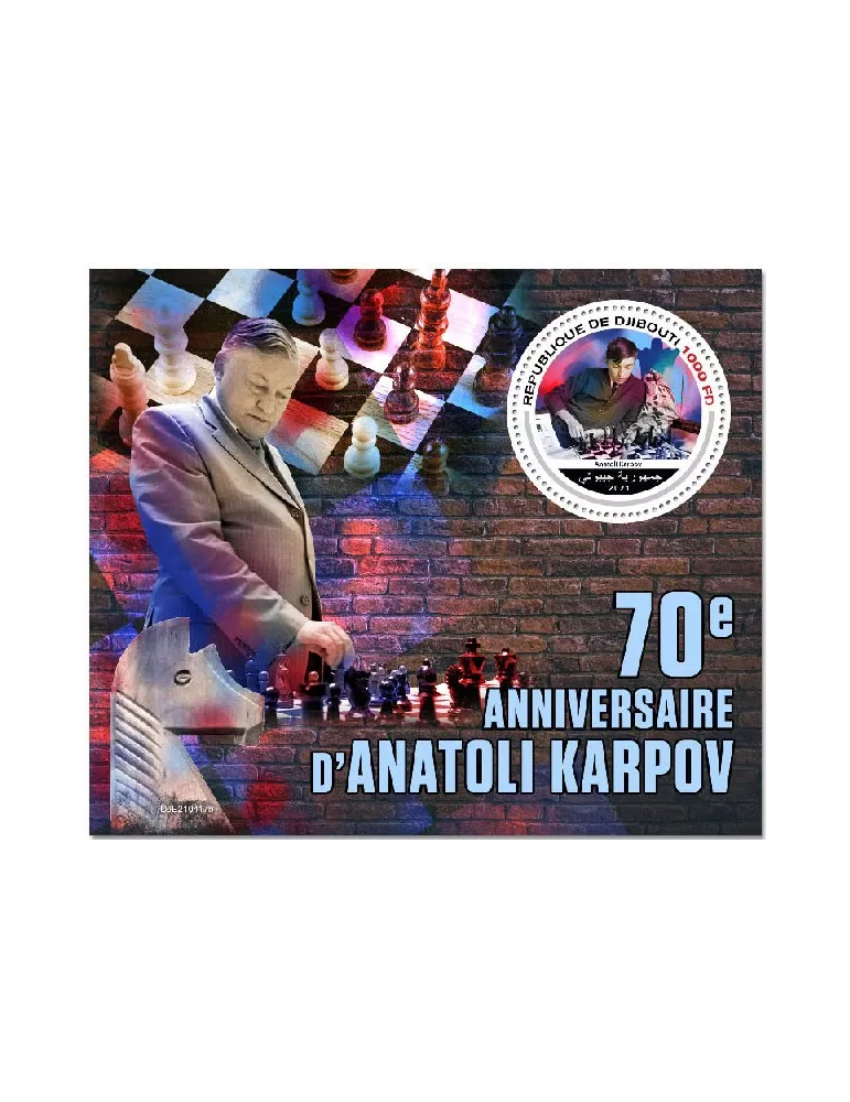 n° 725 - Timbre DJIBOUTI Blocs et feuillets