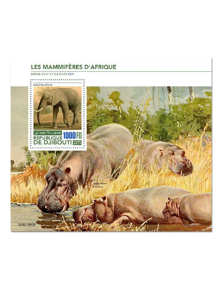 n° 754 - Timbre DJIBOUTI Blocs et feuillets