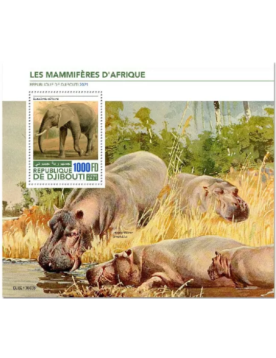 n° 754 - Timbre DJIBOUTI Blocs et feuillets