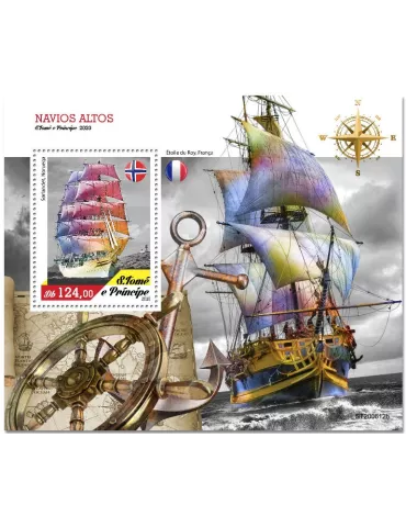 n° 1451 - Timbre SAINT-THOMAS ET PRINCE Blocs et feuillets