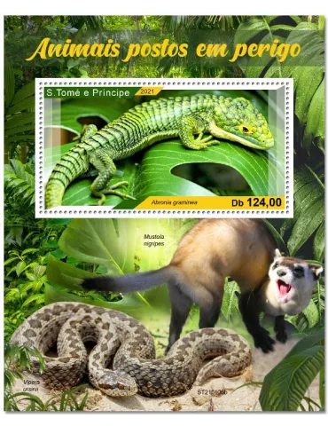 n° 1467 - Timbre SAINT-THOMAS ET PRINCE Blocs et feuillets