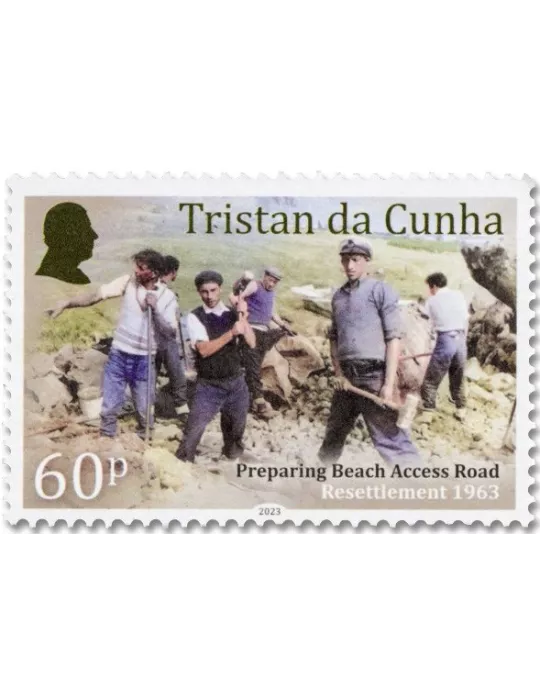 n° 1344/1347 - Timbre TRISTAN DA CUNHA Poste