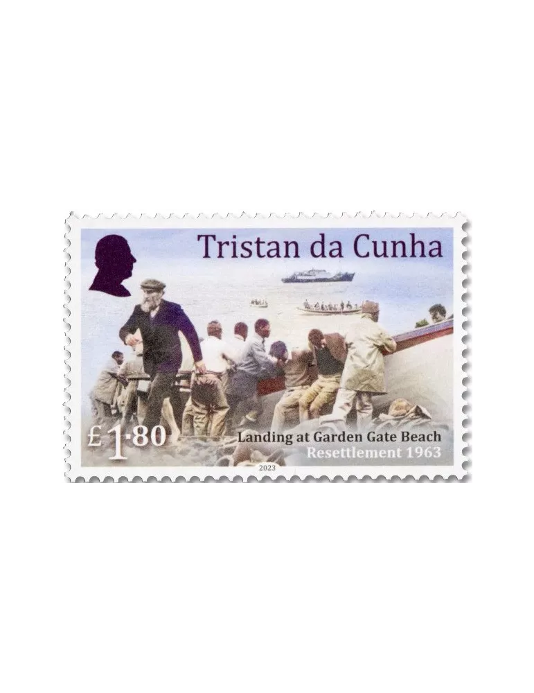 n° 1344/1347 - Timbre TRISTAN DA CUNHA Poste