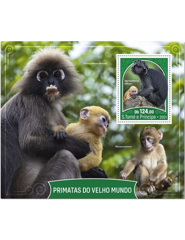 n° 1601 - Timbre SAINT-THOMAS ET PRINCE Blocs et feuillets