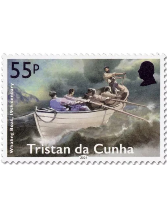 n° 1352/1355 et n° 1356/1359 - Timbre TRISTAN DA CUNHA Poste