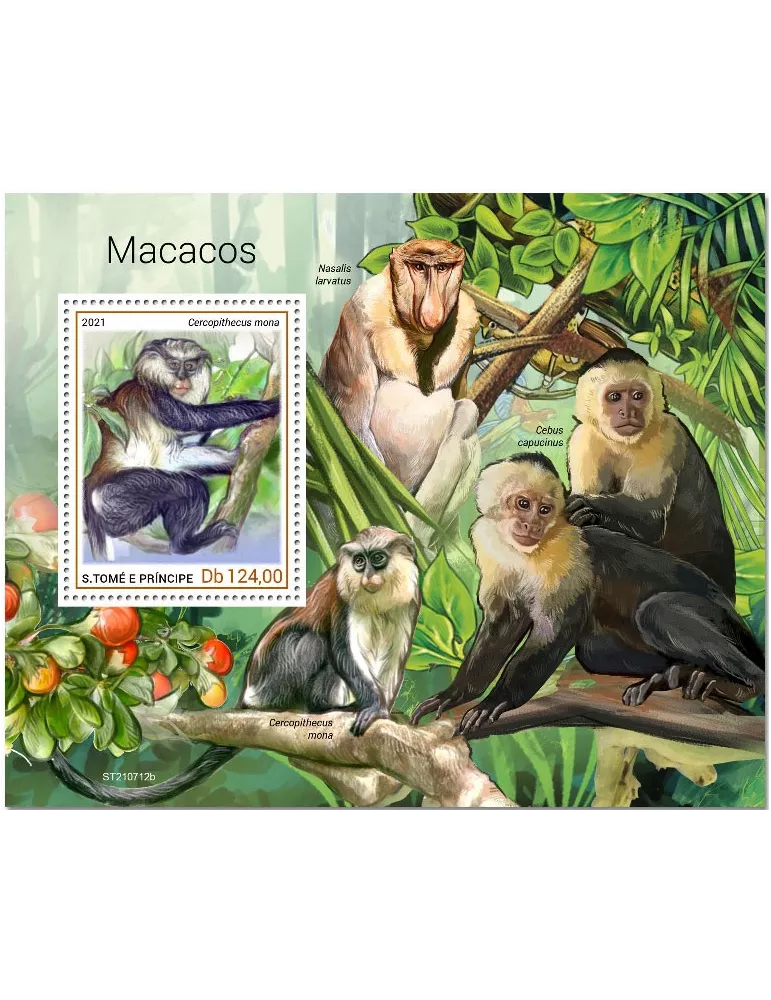 n° 1666 - Timbre SAINT-THOMAS ET PRINCE Blocs et feuillets