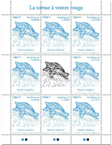n° 10401 - Timbre GUINEE Poste