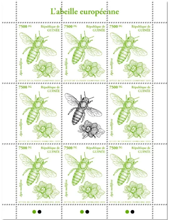 n° 10453 - Timbre GUINEE Poste