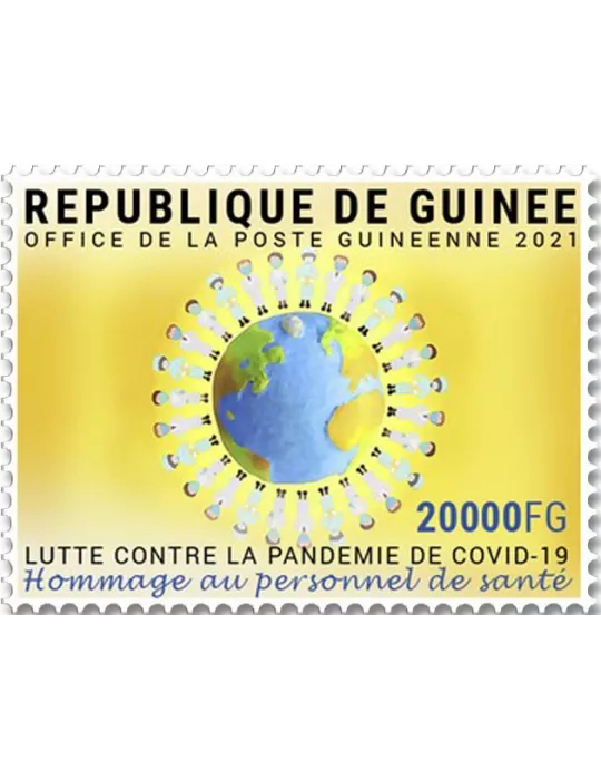 n° 11344 - Timbre GUINEE Poste