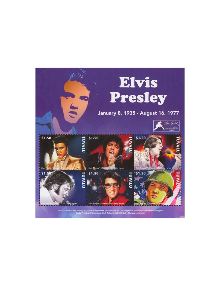 n° 2413/2418 - Timbre TUVALU Poste