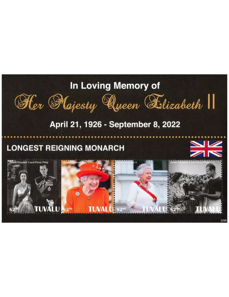 n° 2431/2434 - Timbre TUVALU Poste