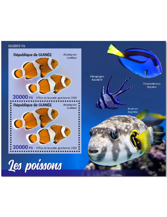 n° 2603 - Timbre GUINEE Blocs et feuillets
