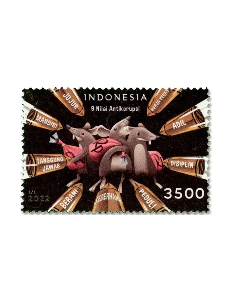 n° 3159 - Timbre INDONESIE Poste