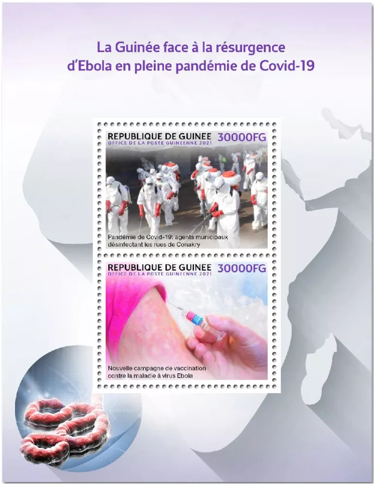 n° 2758 - Timbre GUINEE Blocs et feuillets