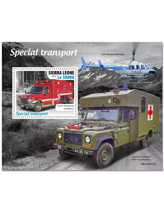 n° 2004 - Timbre SIERRA LEONE Blocs et feuillets