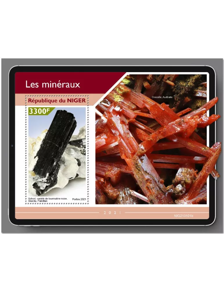 n° 1200 - Timbre NIGER Blocs et feuillets