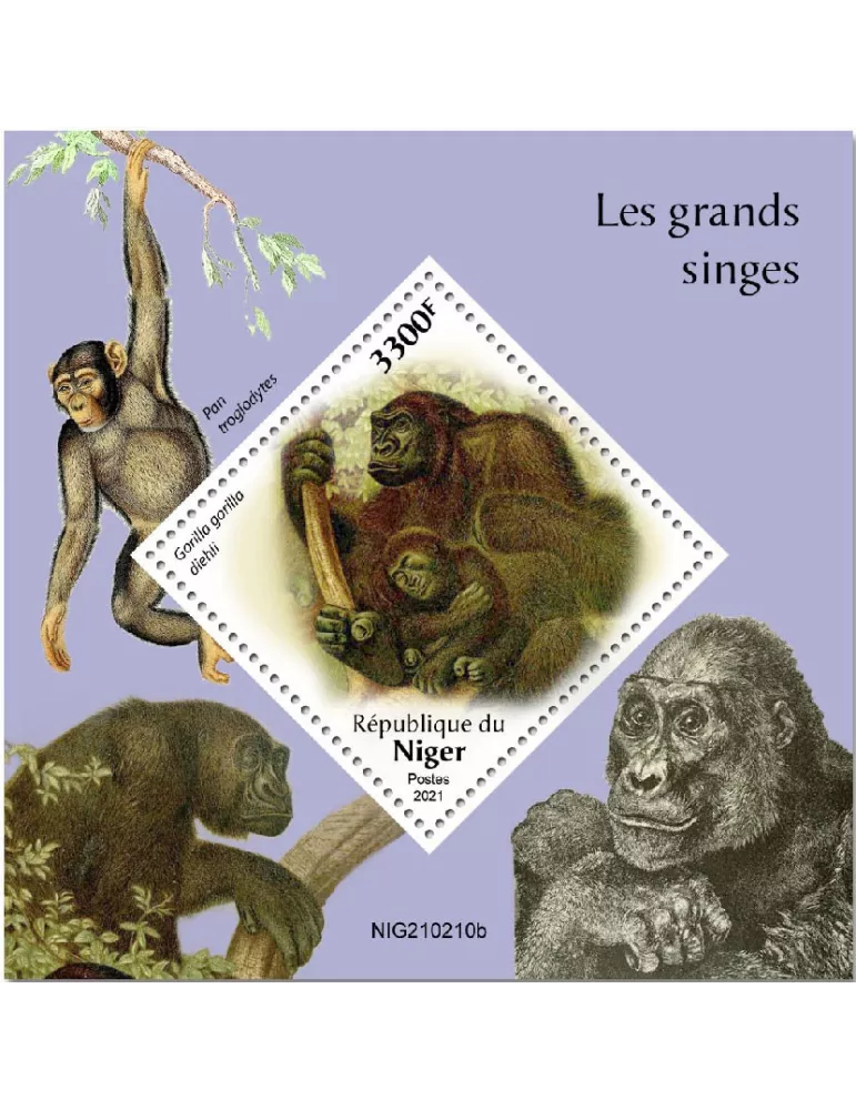 n° 1252 - Timbre NIGER Blocs et feuillets