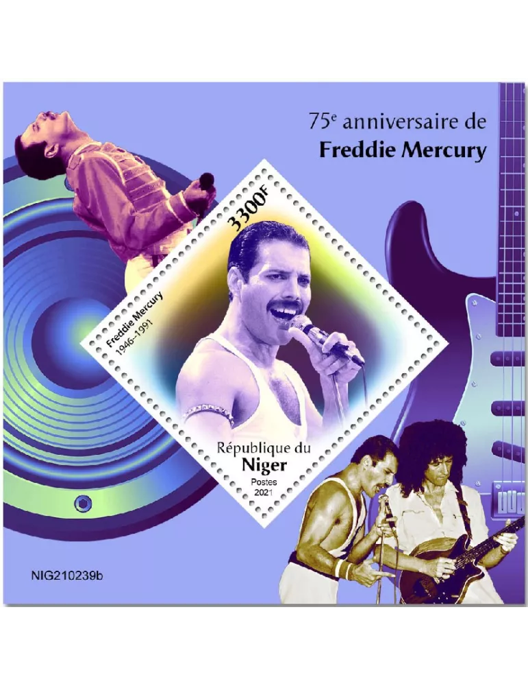 n° 1281 - Timbre NIGER Blocs et feuillets