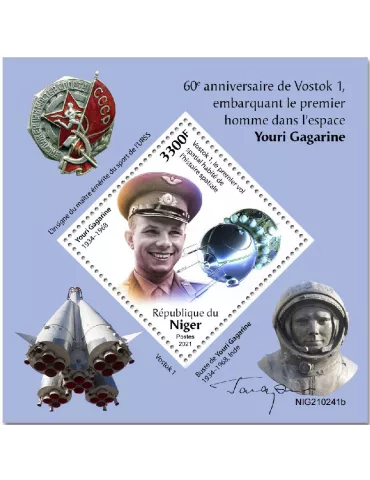 n° 1283 - Timbre NIGER Blocs et feuillets