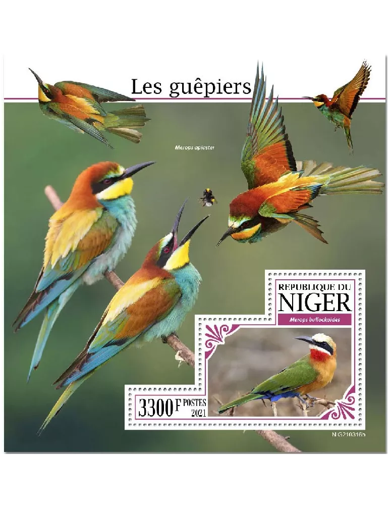 n° 1307 - Timbre NIGER Blocs et feuillets