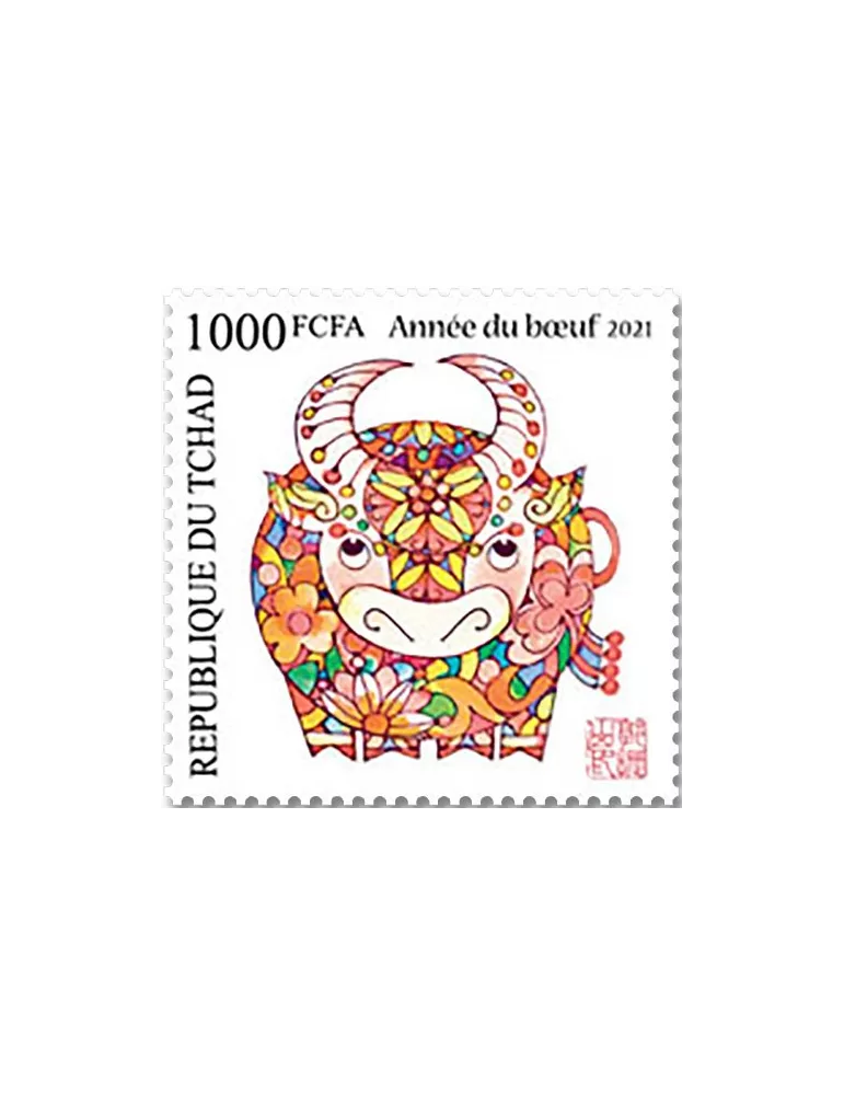 n° 3014 - Timbre TCHAD Poste