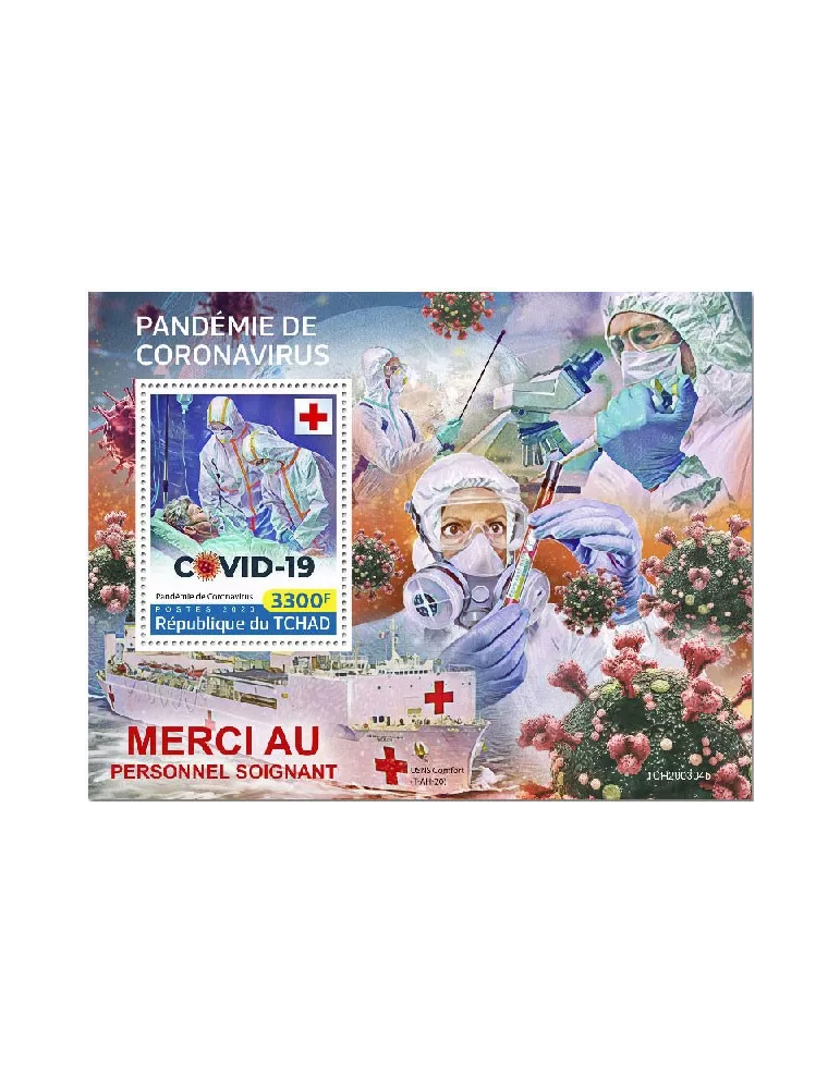 n° 302 - Timbre TCHAD Blocs et feuillets